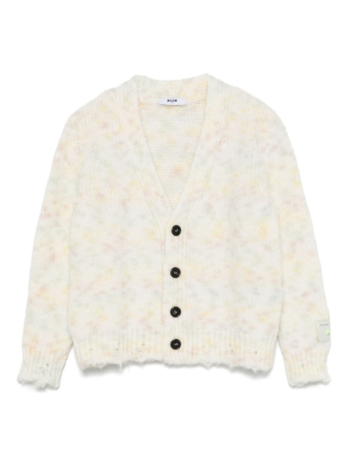 MSGM Kids кардиган с V-образным вырезом, нейтральный цвет
MSGM Kids кардиган с V-образным вырезом, нейтральный цвет