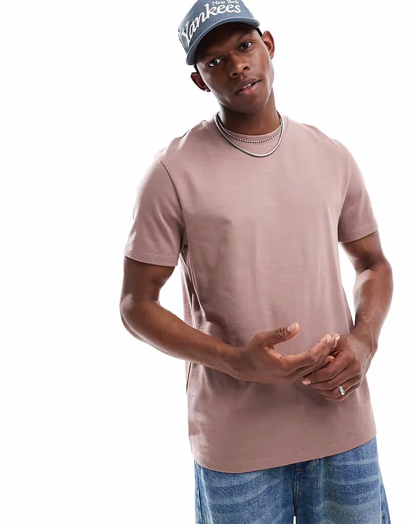 Футболка плотная с круглым вырезом коричневого цвета Asos Design, Коричневый, Футболка плотная с круглым вырезом коричневого цвета Asos Design
Футболка плотная с круглым вырезом коричневого цвета Asos Design, Коричневый, Футболка плотная с круглым вырезом коричневого цвета Asos Design