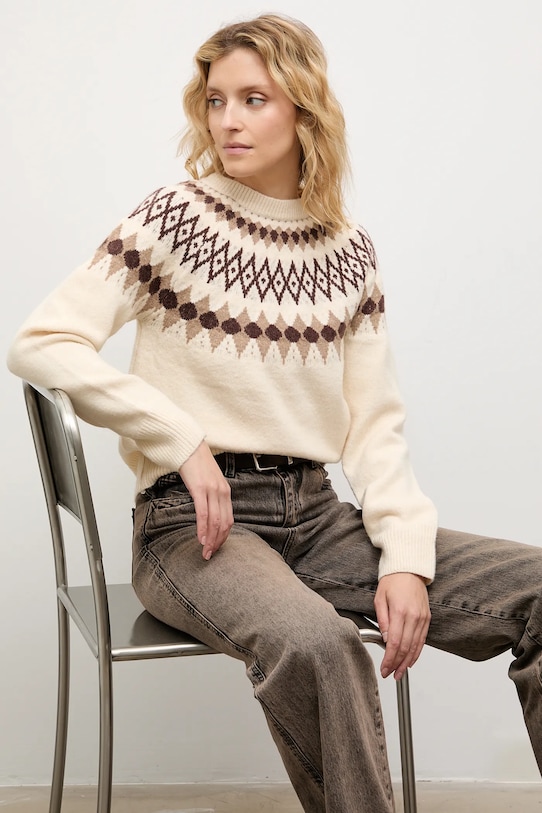 Шерстяной свитер Answear.Lab, бежевый
Шерстяной свитер Answear.Lab, бежевый