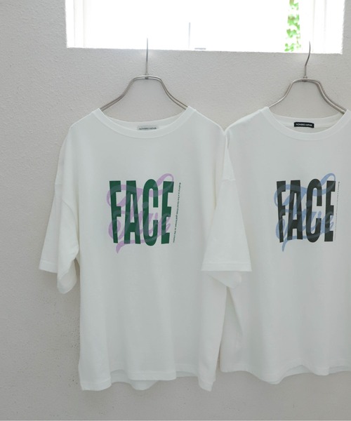 NOMBRE IMPAIR Футболка с коротким рукавом, принт, FACE Five, зеленый
NOMBRE IMPAIR Футболка с коротким рукавом, принт, FACE Five, зеленый