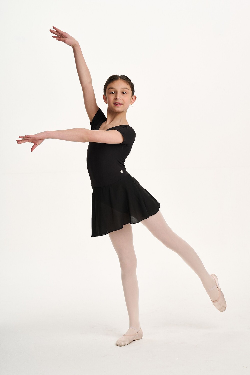 Купальник Tendu с юбкой Danskin, черный
Купальник Tendu с юбкой Danskin, черный