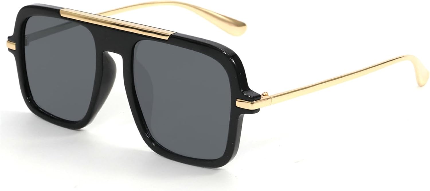 Солнцезащитные очки Helena Square Black для женщин и мужчин, большие солнцезащитные очки-щитки с плоской верхней частью, винтажные мужские очки для активного отдыха, C1
Солнцезащитные очки Helena Square Black для женщин и мужчин, большие солнцезащитные очки-щитки с плоской верхней частью, винтажные мужские очки для активного отдыха, C1