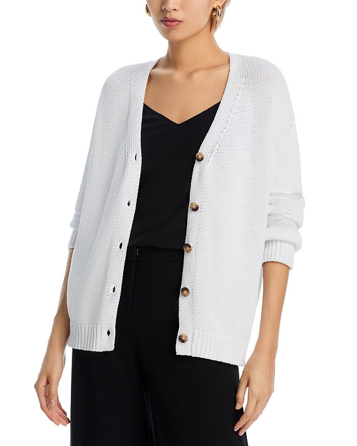 Кардиган с V-образным вырезом AQUA, белый
Кардиган с V-образным вырезом AQUA, белый