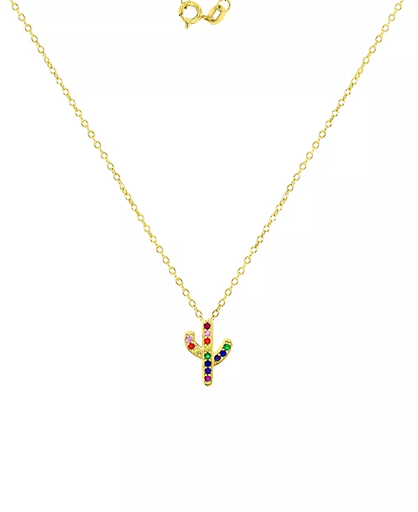 Ожерелье с подвеской в виде разноцветного кактуса из кубического циркония, 18 дюймов Macy'S, yellow
Ожерелье с подвеской в виде разноцветного кактуса из кубического циркония, 18 дюймов Macy'S, yellow