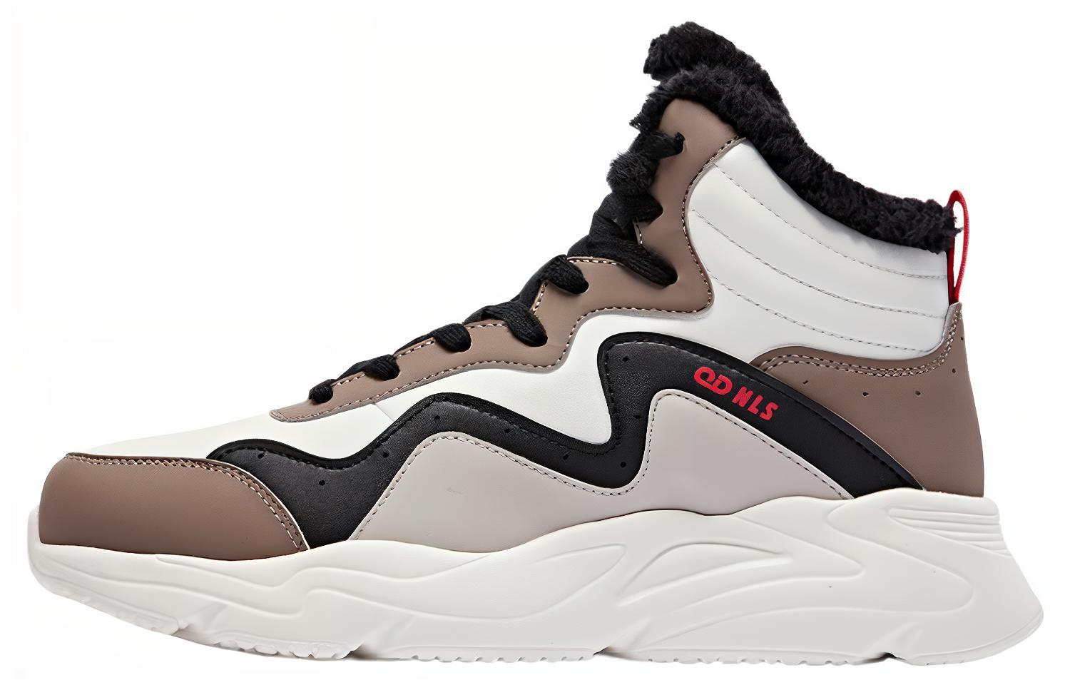 Антискользящие износостойкие высокие спортивные повседневные кроссовки мужские белый серый умбра QIAODAN
Антискользящие износостойкие высокие спортивные повседневные кроссовки мужские белый серый умбра QIAODAN