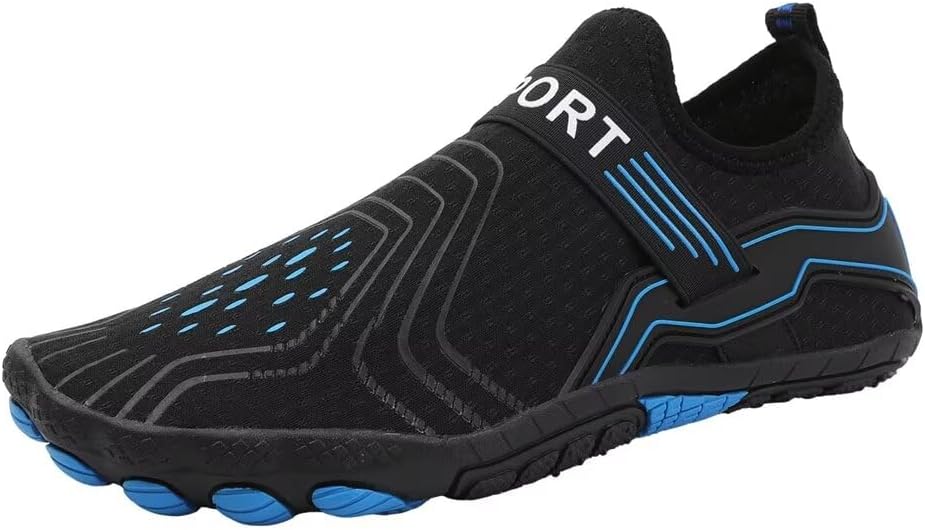 TerraTouch - Беговые кроссовки с широкой носочной частью - Здоровые и нескользящие босоножки (унисекс) Swzec, черный
TerraTouch - Беговые кроссовки с широкой носочной частью - Здоровые и нескользящие босоножки (унисекс) Swzec, черный