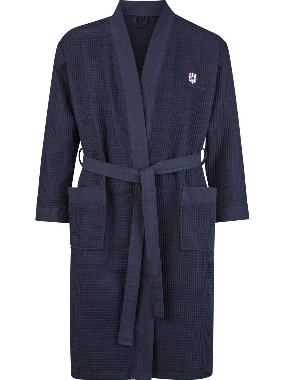 Длинный халат Jan Vanderstorm Aretti, темно-синий
Длинный халат Jan Vanderstorm Aretti, темно-синий