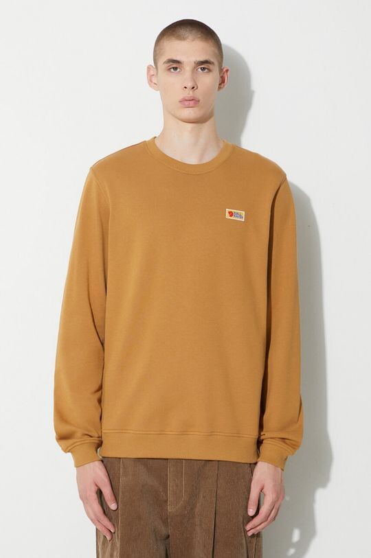 Толстовка Vardag из хлопка Fjallraven, коричневый
Толстовка Vardag из хлопка Fjallraven, коричневый