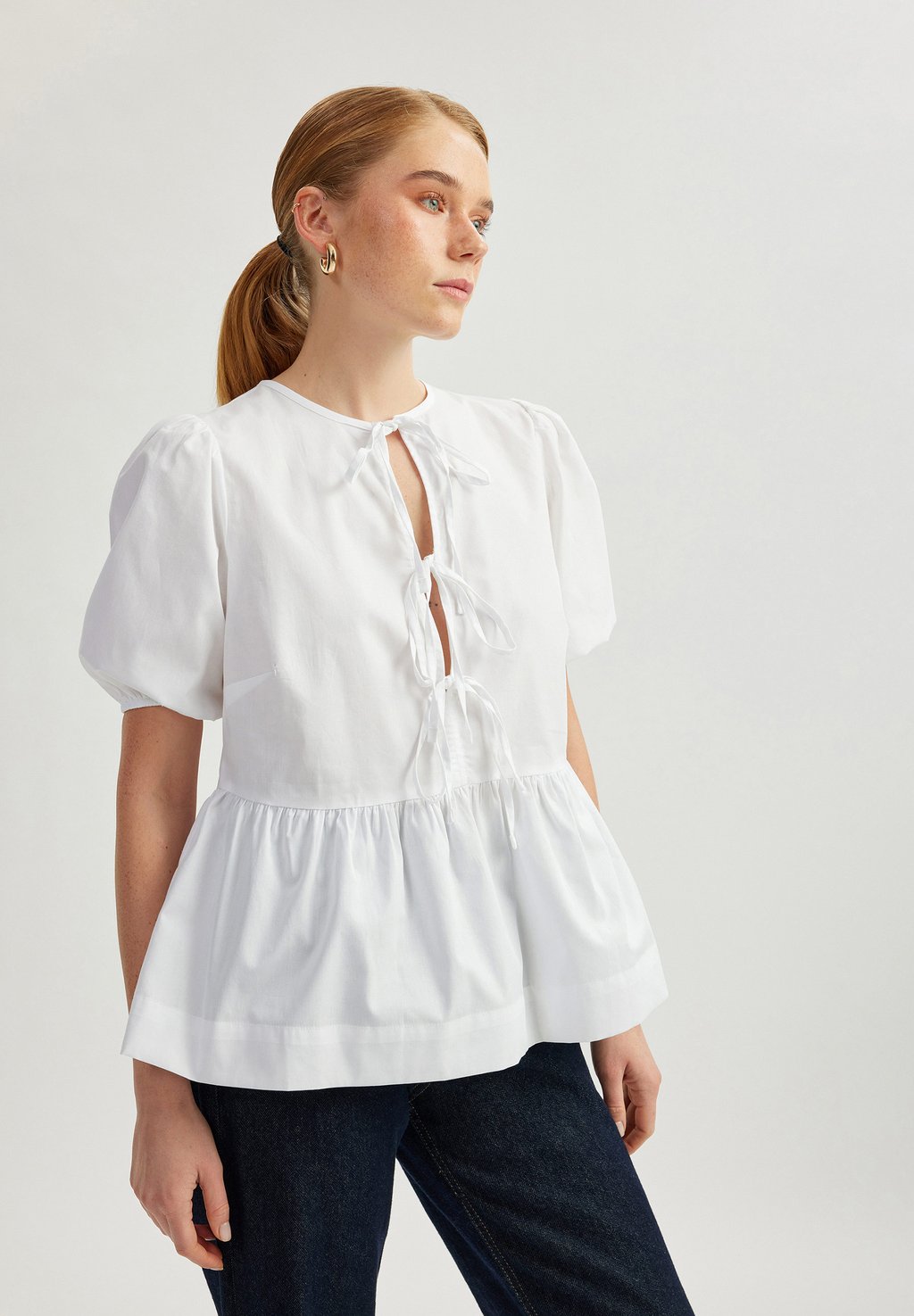 Блуза Koton, кремовый
Блуза Koton, кремовый