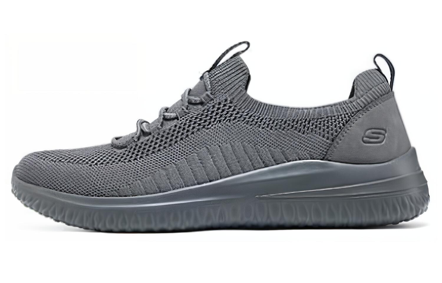 Кроссовки Skechers Lifestyle Shoes Men Low-top Charcoal Gray, серый 
Кроссовки Skechers Lifestyle Shoes Men Low-top Charcoal Gray, серый