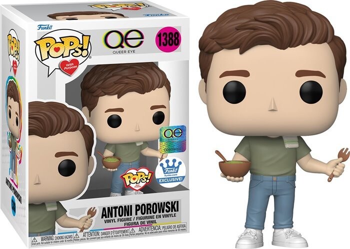 Funko POP Queer Eye 1388 Антони Поровски, специальное издание Funko POP!
Funko POP Queer Eye 1388 Антони Поровски, специальное издание Funko POP!