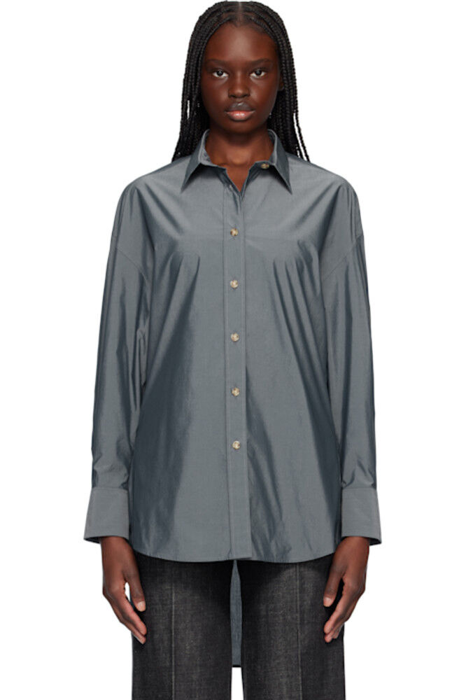 Серая рубашка Чика GIA STUDIOS
Серая рубашка Чика GIA STUDIOS