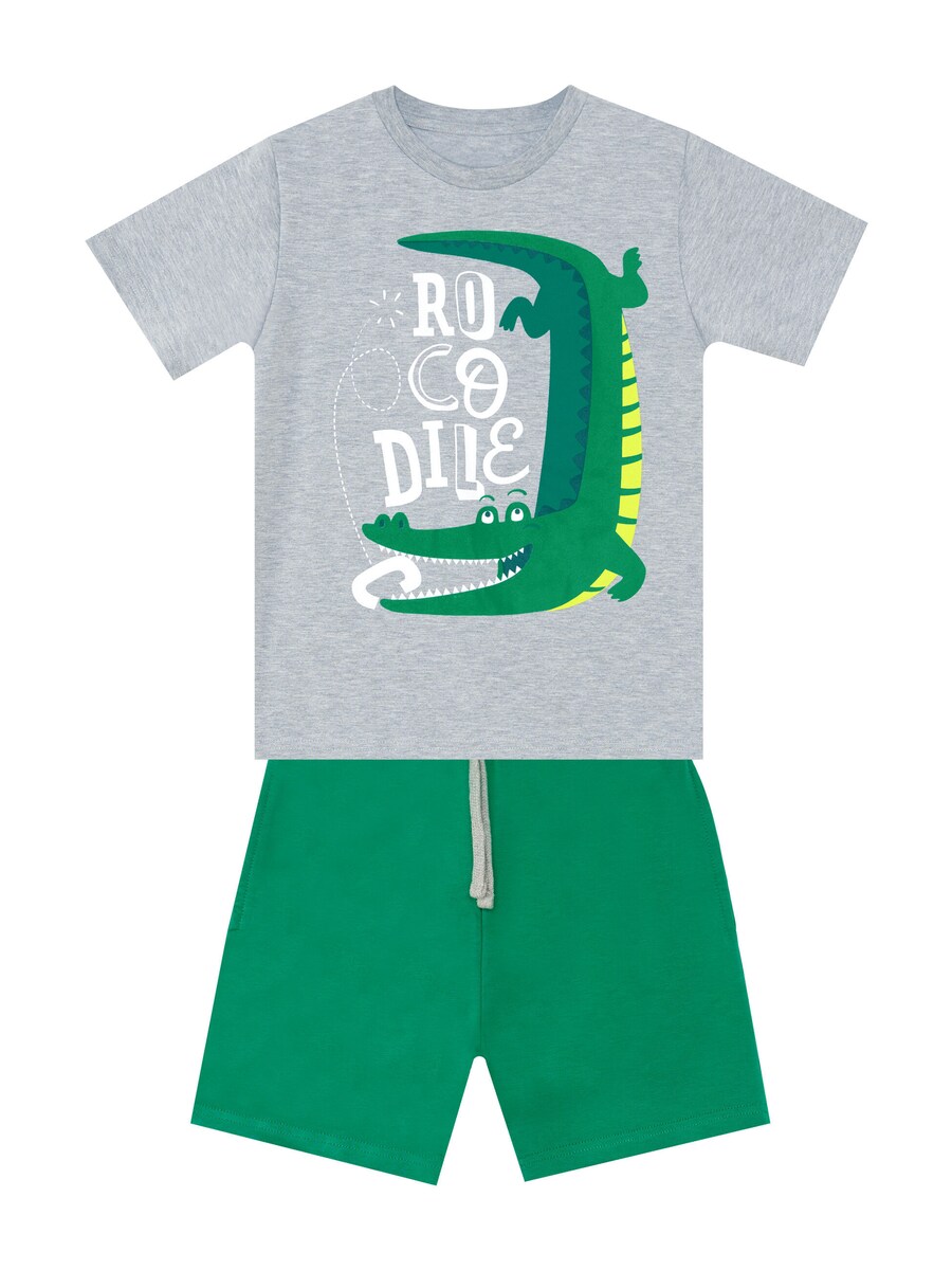 Спортивный костюм Denokids Croco, серый
Спортивный костюм Denokids Croco, серый