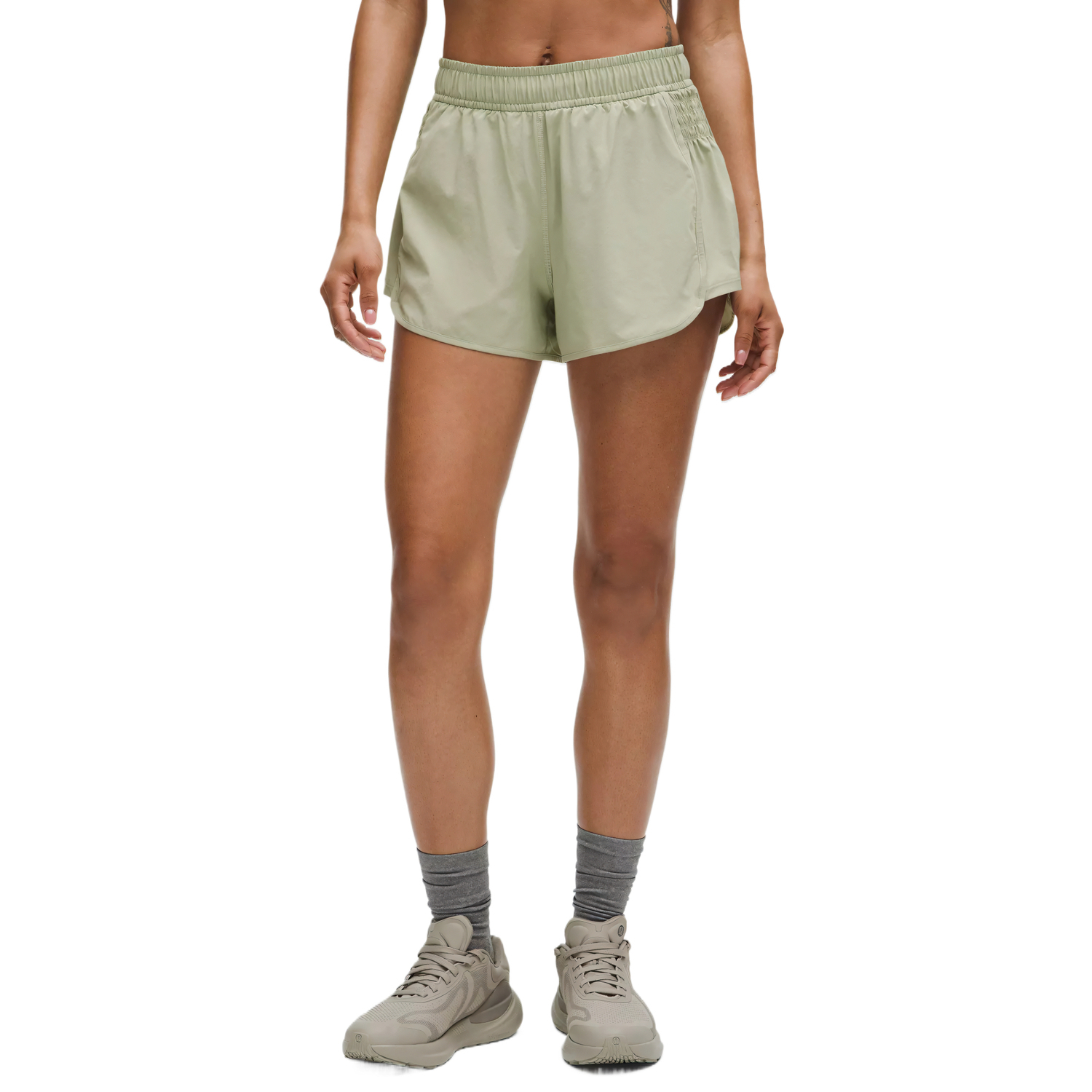 Женские спортивные шорты 3' Lululemon, зеленый
Женские спортивные шорты 3' Lululemon, зеленый