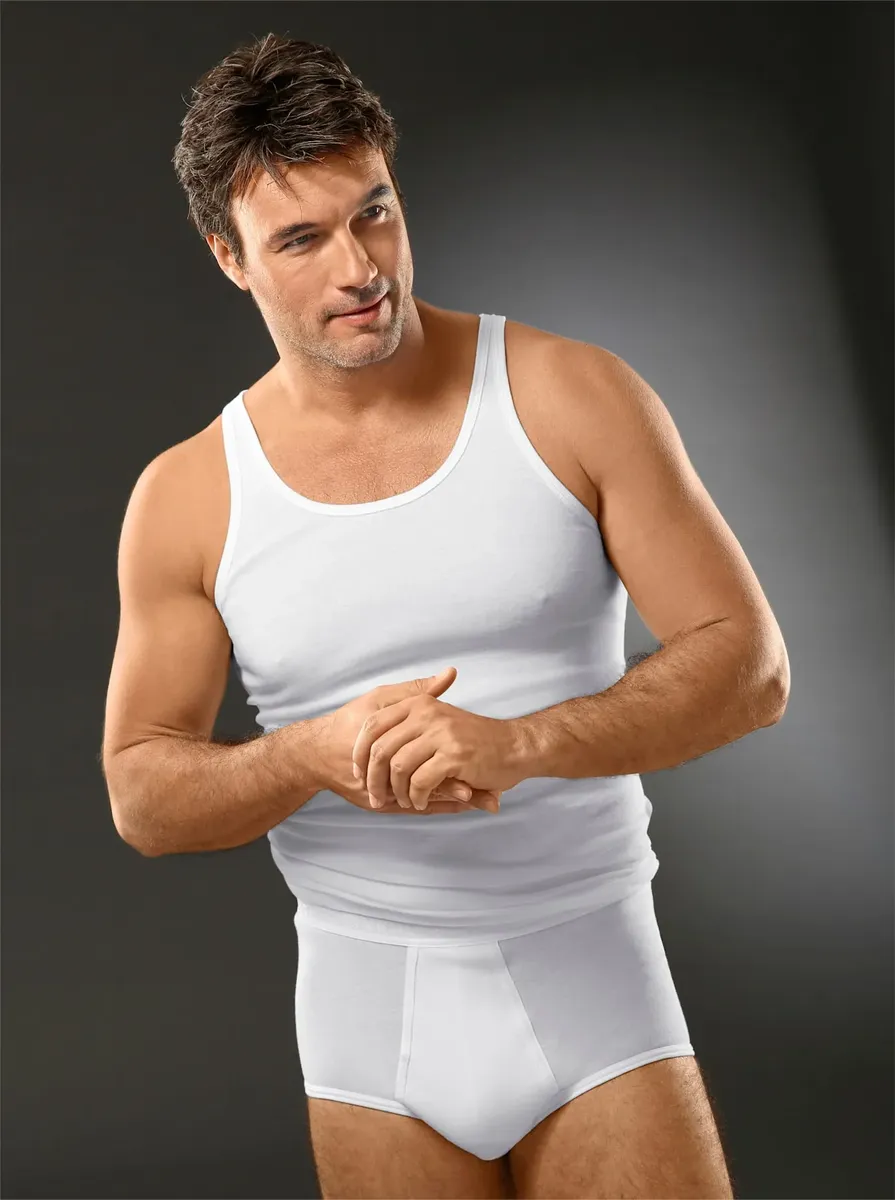 Майка Schiesser (1 шт.), белый 
Майка Schiesser (1 шт.), белый