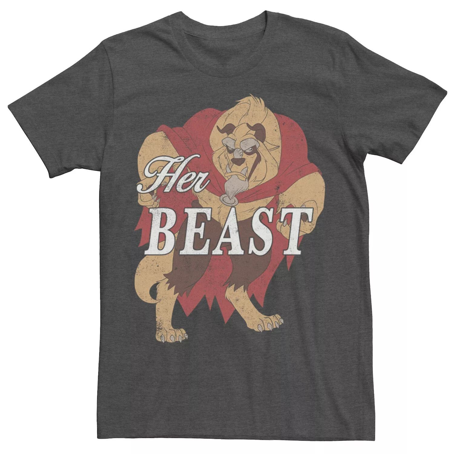 Мужская футболка Disney Beauty And The Beast Her Beast для пар Licensed Character
Мужская футболка Disney Beauty And The Beast Her Beast для пар Licensed Character