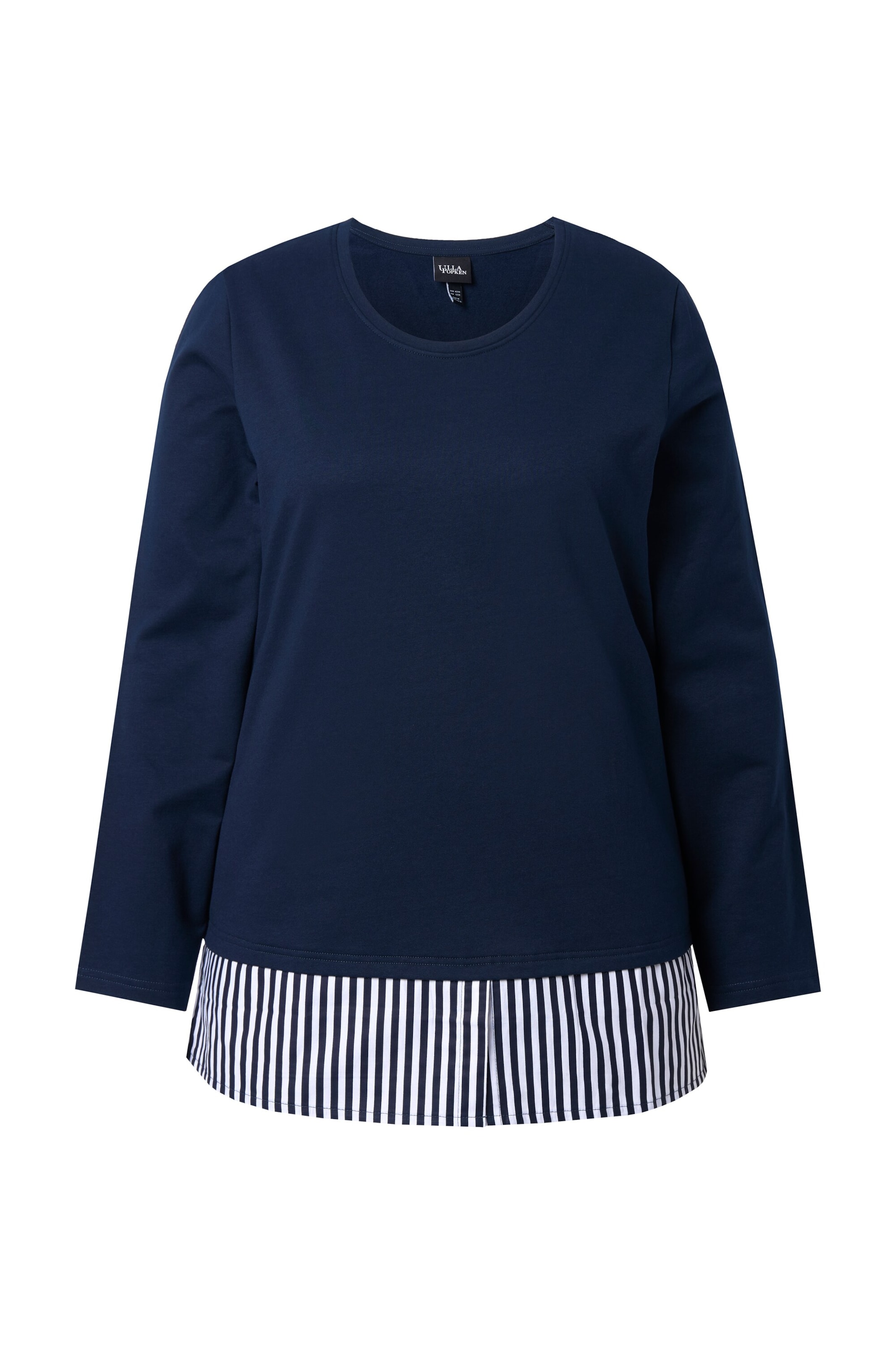 Ulla Popken Лонгслив в морском синем цвете
Ulla Popken Лонгслив в морском синем цвете