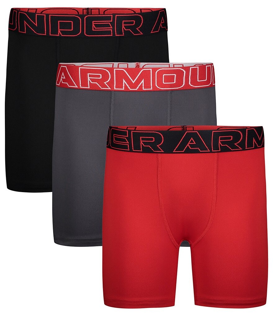 Красные боксеры Under Armour Little/Big Boys 4–20 Performance Tech, набор из 3 шт., красный
Красные боксеры Under Armour Little/Big Boys 4–20 Performance Tech, набор из 3 шт., красный