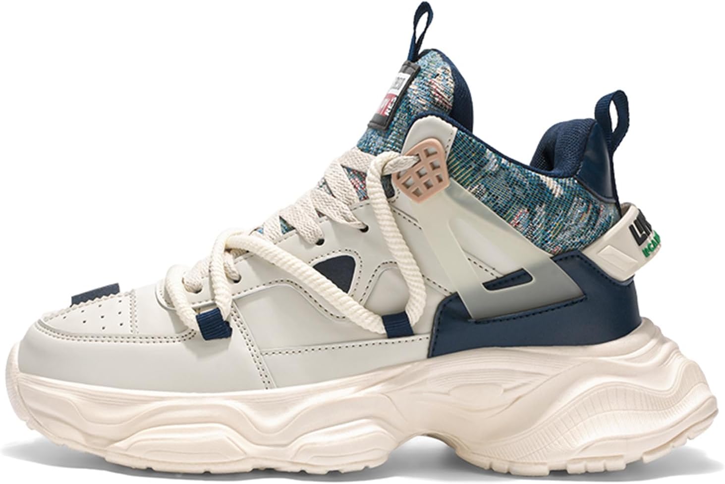 Мужские высокие модные кроссовки с толстой подошвой, повседневные спортивные кеды для тенниса, бега и ходьбы Spwagym, синий
Мужские высокие модные кроссовки с толстой подошвой, повседневные спортивные кеды для тенниса, бега и ходьбы Spwagym, синий