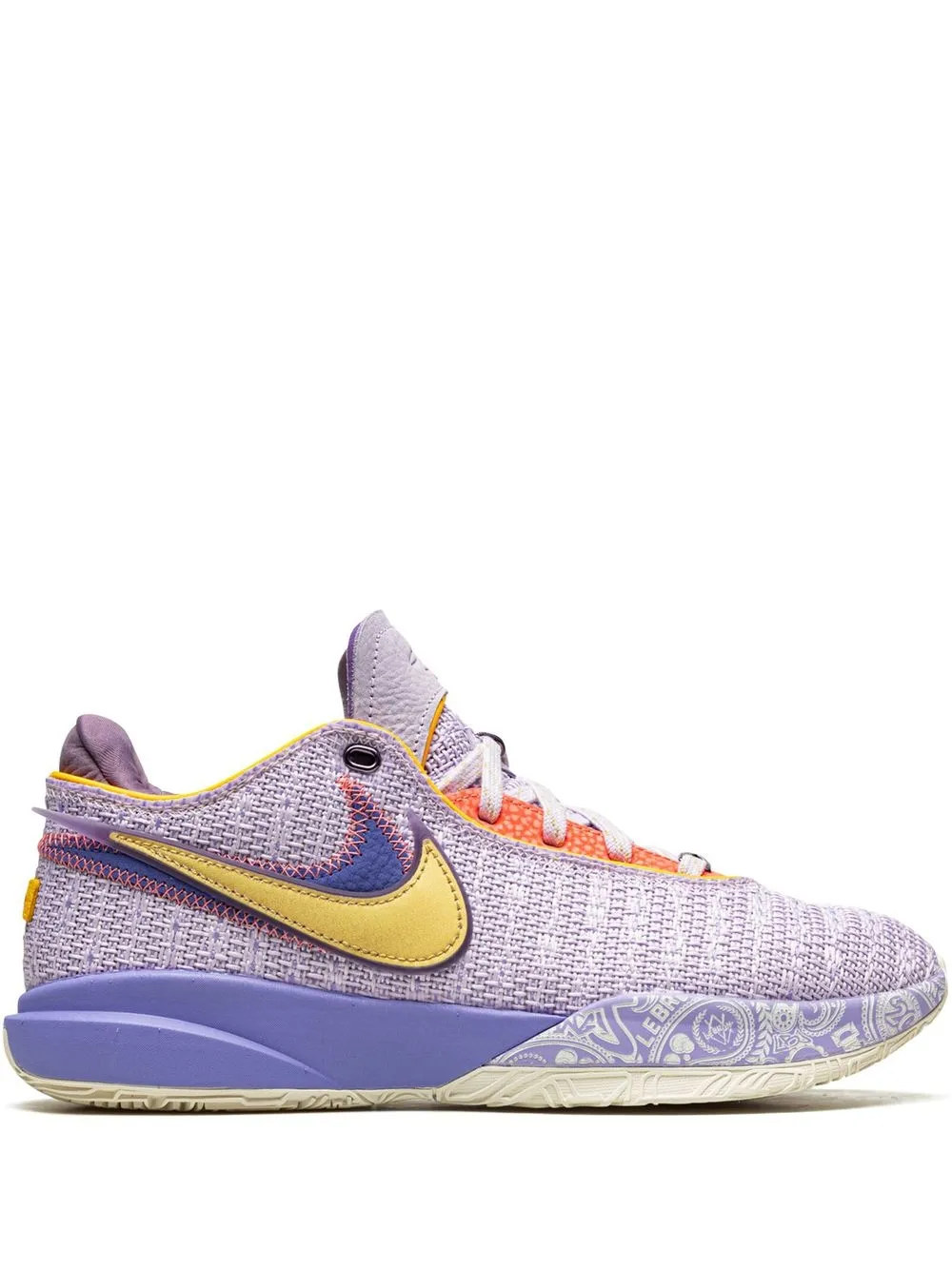 Кроссовки LeBron 20 Violet Frost Nike, фиолетовый
Кроссовки LeBron 20 Violet Frost Nike, фиолетовый