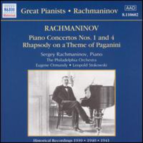 CD диск Rachmaninoff, Sergey: Con Pno 1/4/Rhaps Paganini
CD диск Rachmaninoff, Sergey: Con Pno 1/4/Rhaps Paganini