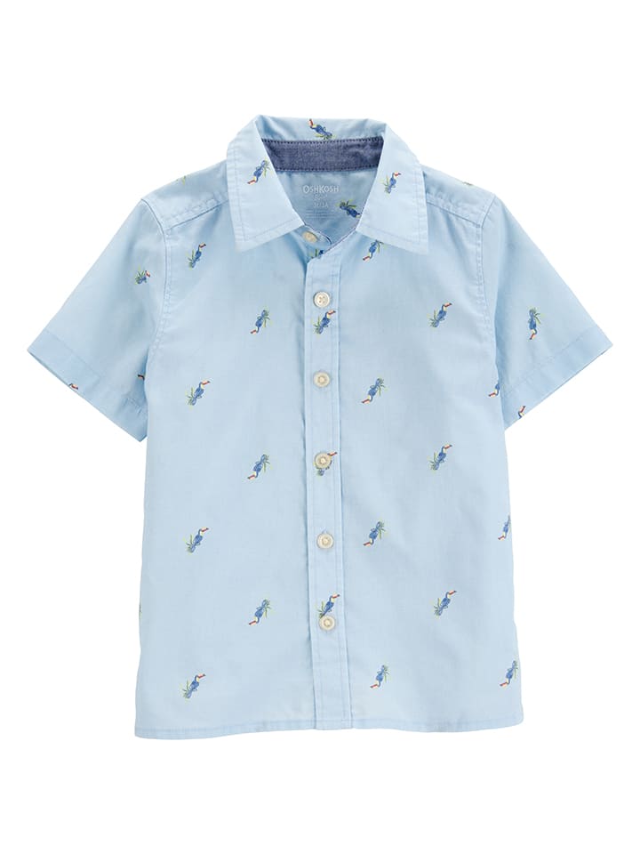 OshKosh Светло-голубая рубашка
OshKosh Светло-голубая рубашка