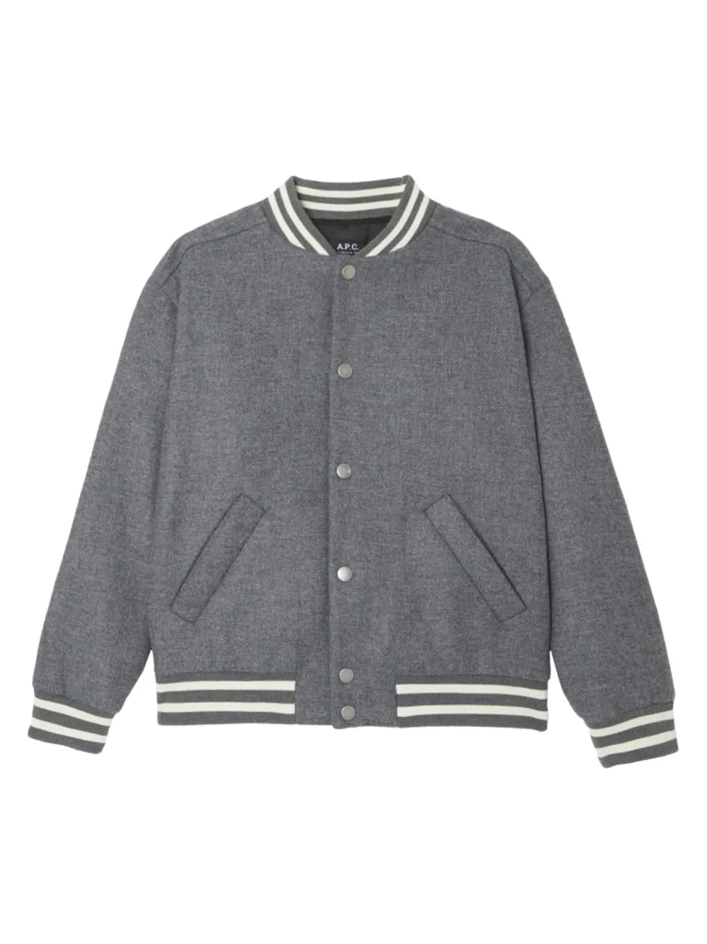 Полосатая куртка-блузон Micky A.P.C., серый
Полосатая куртка-блузон Micky A.P.C., серый