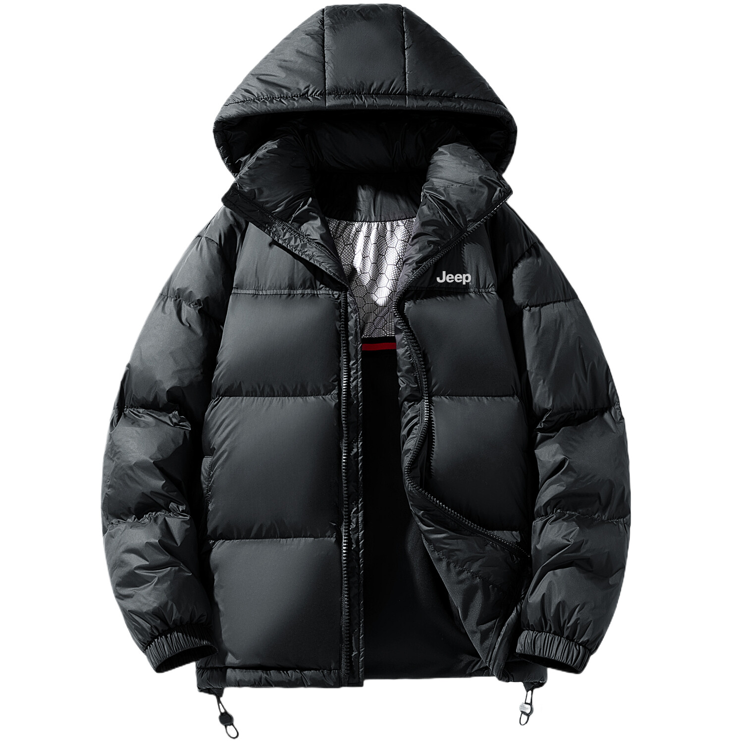 Пуховик унисекс Jeep, черный
Пуховик унисекс Jeep, черный
