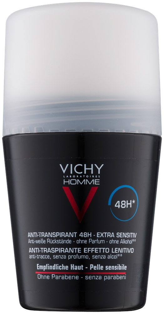 Дезодорант-Антиперспирант Homme шариковый без отдушки Vichy, 48h 50 мл
Дезодорант-Антиперспирант Homme шариковый без отдушки Vichy, 48h 50 мл