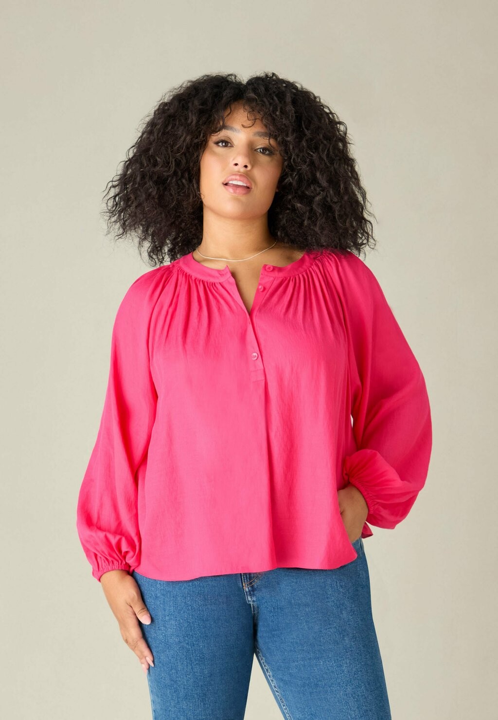 Блуза CHAMBRAY Live Unlimited London, розовый
Блуза CHAMBRAY Live Unlimited London, розовый