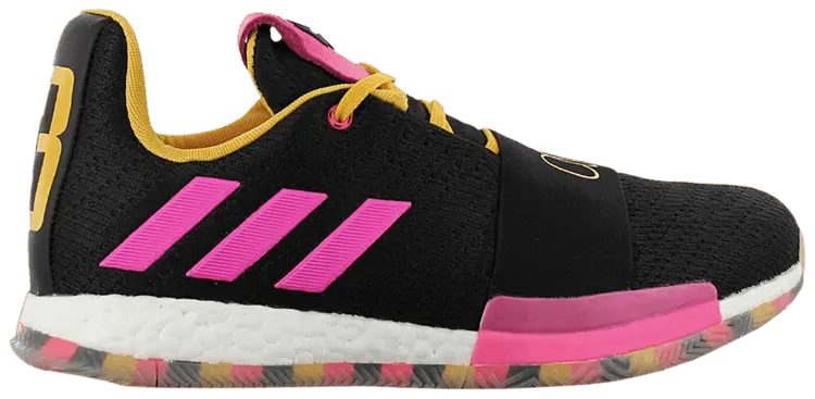 Кроссовки adidas Harden Vol. 3 'Black Shock Pink', черный
Кроссовки adidas Harden Vol. 3 'Black Shock Pink', черный