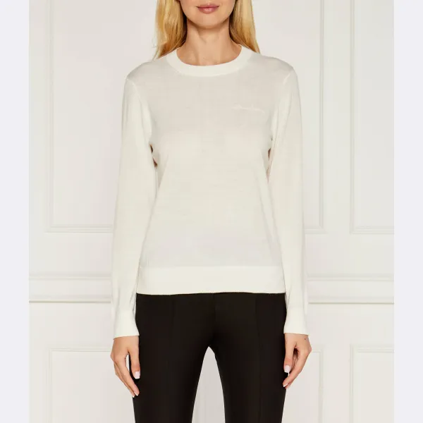 Шерстяной свитер обычного кроя Armani Exchange, экрю
Шерстяной свитер обычного кроя Armani Exchange, экрю