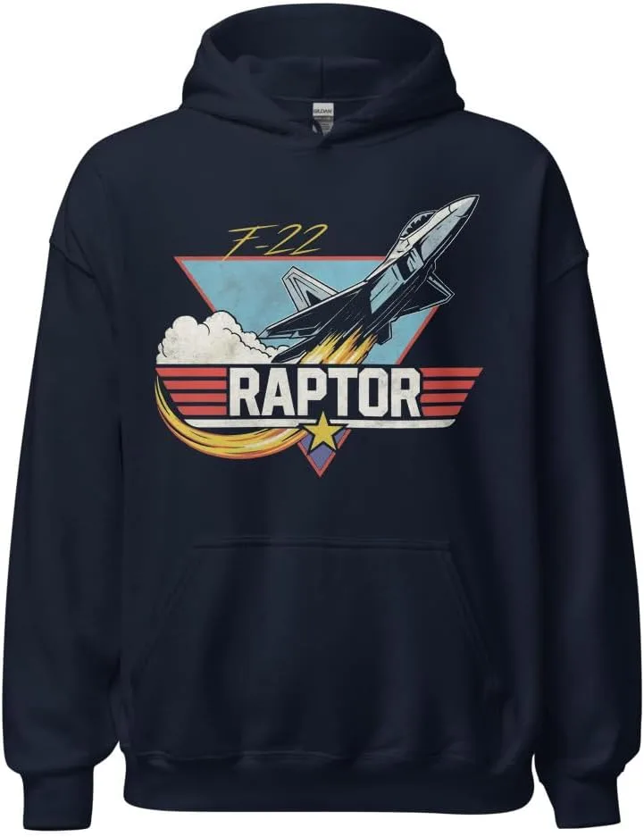 Толстовка F-22 Raptor с ретро-принтом
Толстовка F-22 Raptor с ретро-принтом