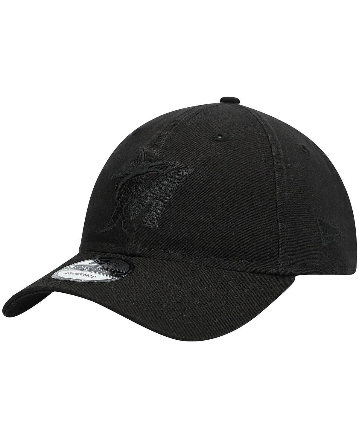 Мужская регулируемая кепка Miami Marlins Black On Black Core Classic 9Twenty New Era
Мужская регулируемая кепка Miami Marlins Black On Black Core Classic 9Twenty New Era