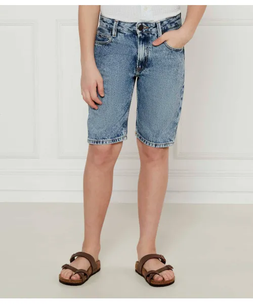 Джинсовые шорты Straight fit Tommy Hilfiger, синий
Джинсовые шорты Straight fit Tommy Hilfiger, синий