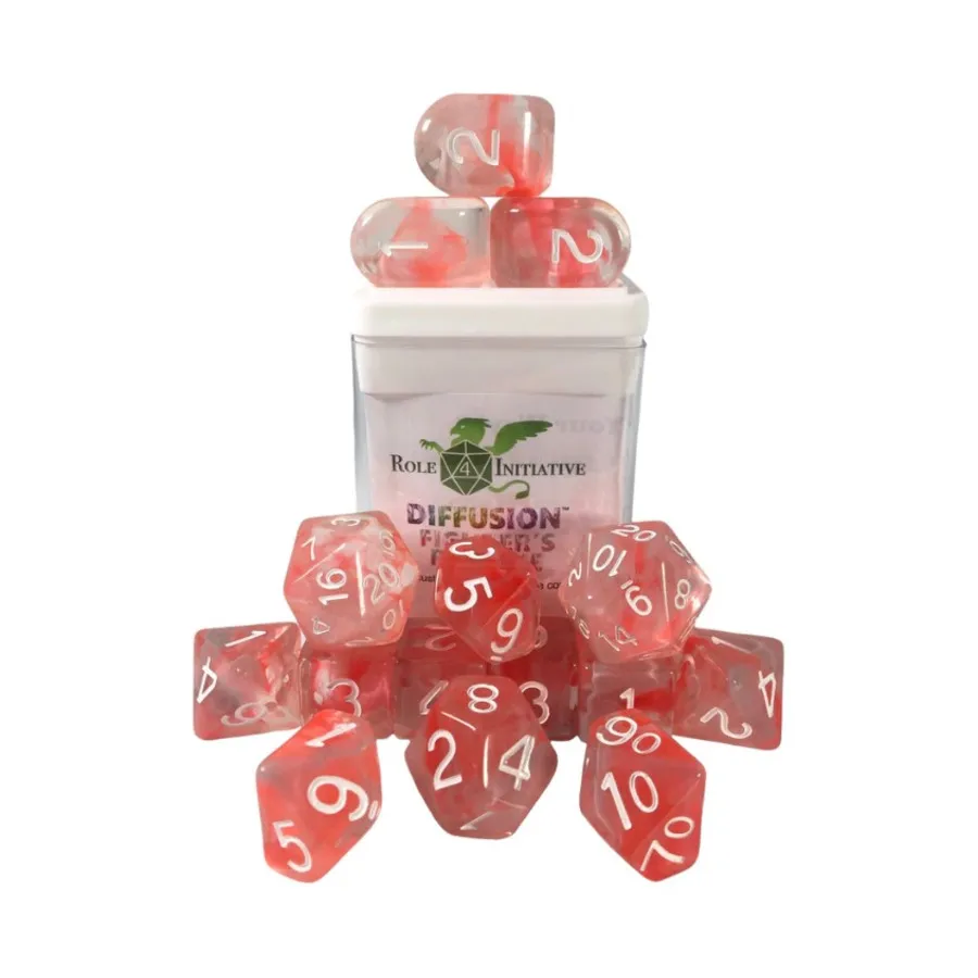 Набор Diffusion Poly - Fighter's Resolve с цифрами (15), Class & Creature Dice - Poly Sets
Набор Diffusion Poly - Fighter's Resolve с цифрами (15), Class & Creature Dice - Poly Sets