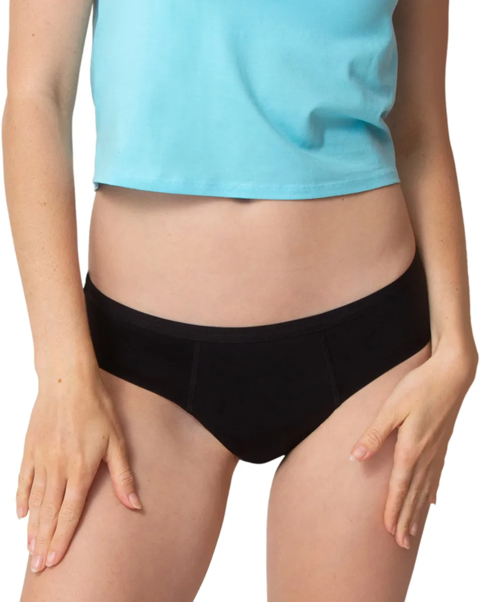 Менструальные шорты для подростков средней впитываемости Proof, черный
Менструальные шорты для подростков средней впитываемости Proof, черный