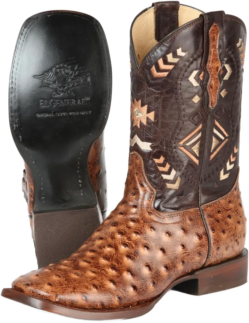 Мужские ковбойские сапоги El General с принтом страуса, квадратный носок, ботас вакиро Generic
Мужские ковбойские сапоги El General с принтом страуса, квадратный носок, ботас вакиро Generic