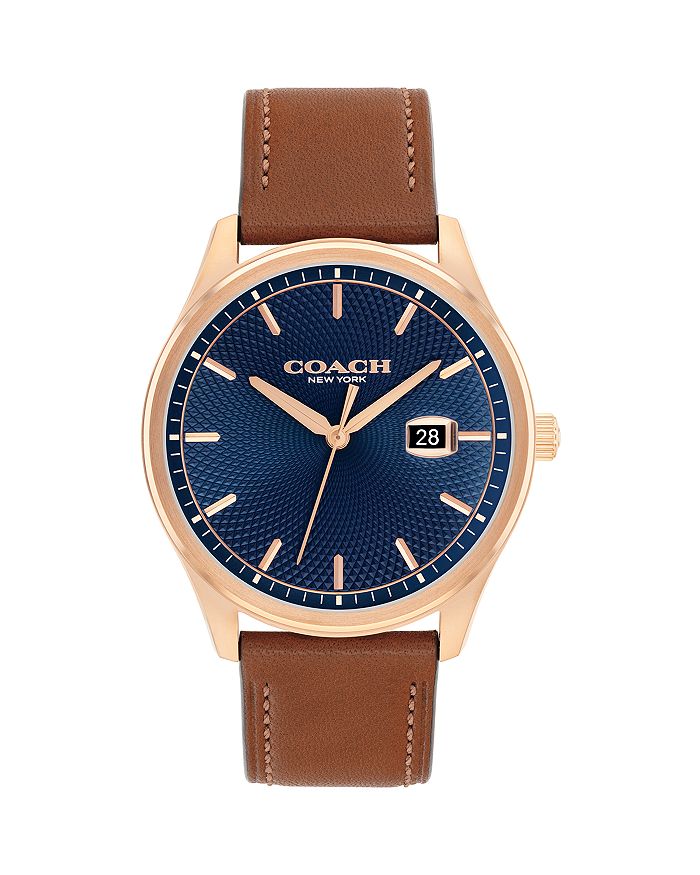 Наручные часы Oliver с кожаным ремешком, 41 мм COACH, синий
Наручные часы Oliver с кожаным ремешком, 41 мм COACH, синий