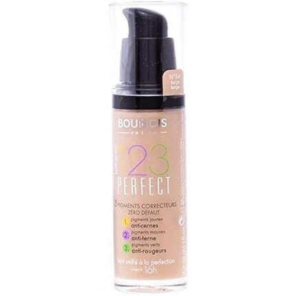 Bourjois Paris 123 Perfect Foundation 30 мл 54 Бежевый
Bourjois Paris 123 Perfect Foundation 30 мл 54 Бежевый