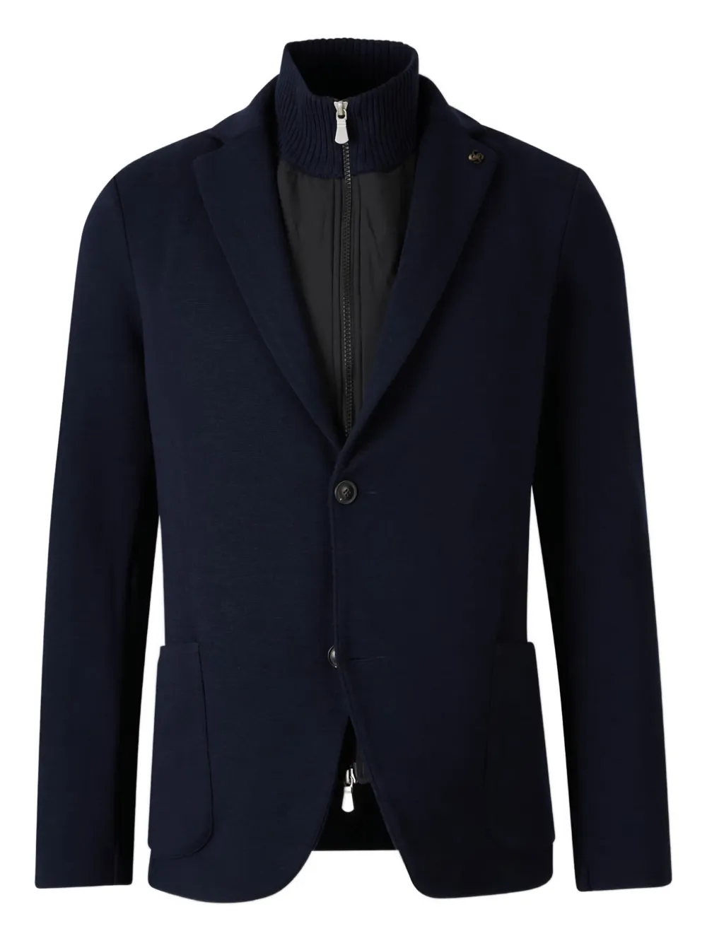 Стеганый блейзер на молнии спереди Gran Sasso, синий
Стеганый блейзер на молнии спереди Gran Sasso, синий