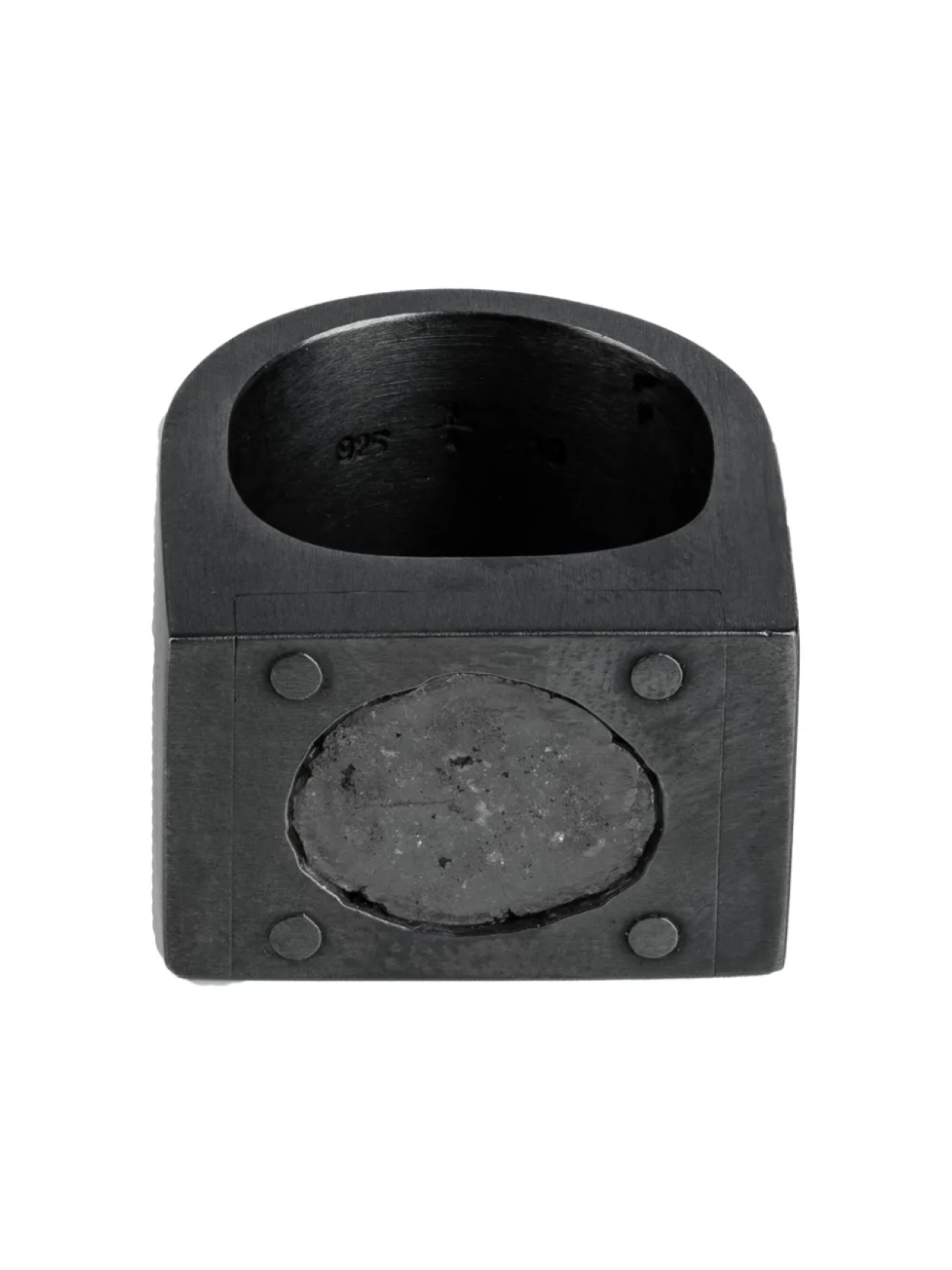 Кольцо Parts of Four oxidised sterling-silver Ring Single diamond ring, черный
Кольцо Parts of Four oxidised sterling-silver Ring Single diamond ring, черный
