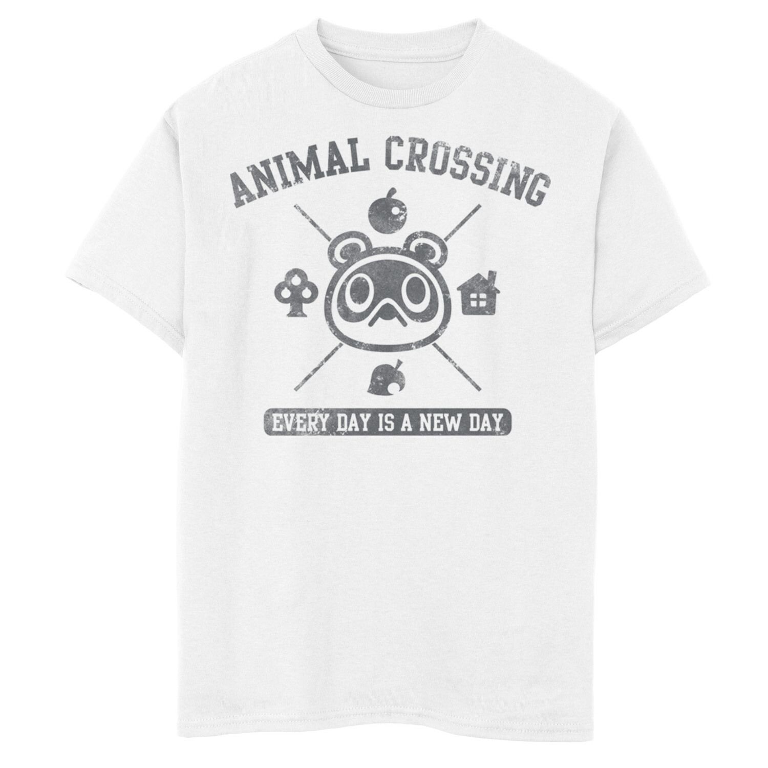 Футболка с логотипом Nintendo Animal Crossing Everyday Is A New Day для мальчиков 8–20 лет Licensed Character
Футболка с логотипом Nintendo Animal Crossing Everyday Is A New Day для мальчиков 8–20 лет Licensed Character