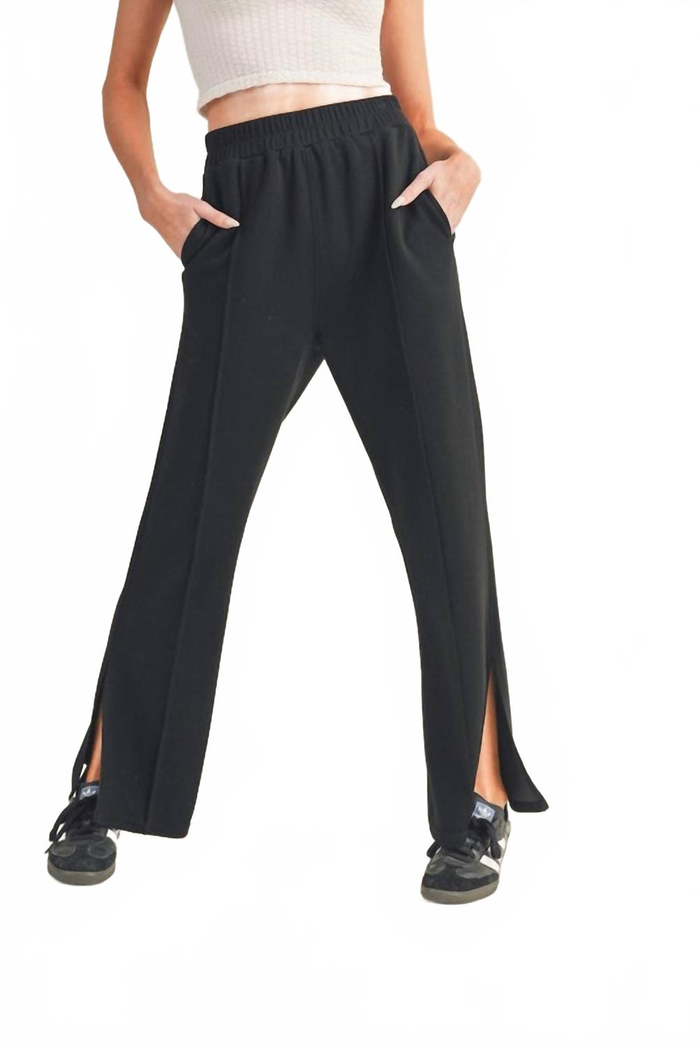 Черные брюки с боковым разрезом для дайвинга Kimberly C
Черные брюки с боковым разрезом для дайвинга Kimberly C