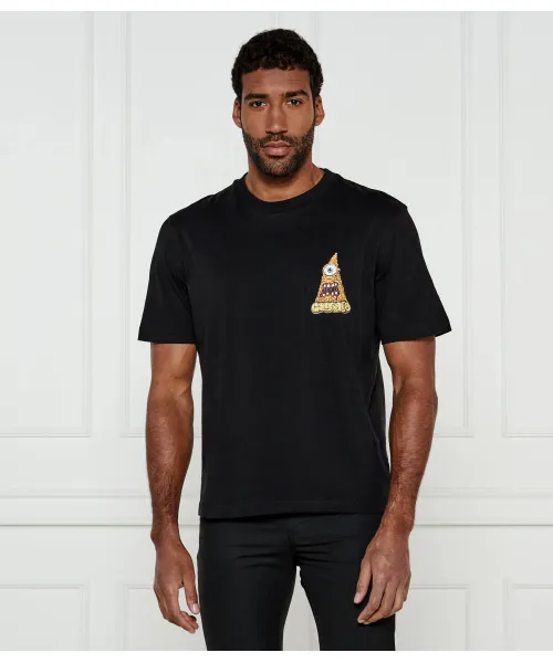 Хорошая футболка Regular fit Hugo Blue, черный 
Хорошая футболка Regular fit Hugo Blue, черный