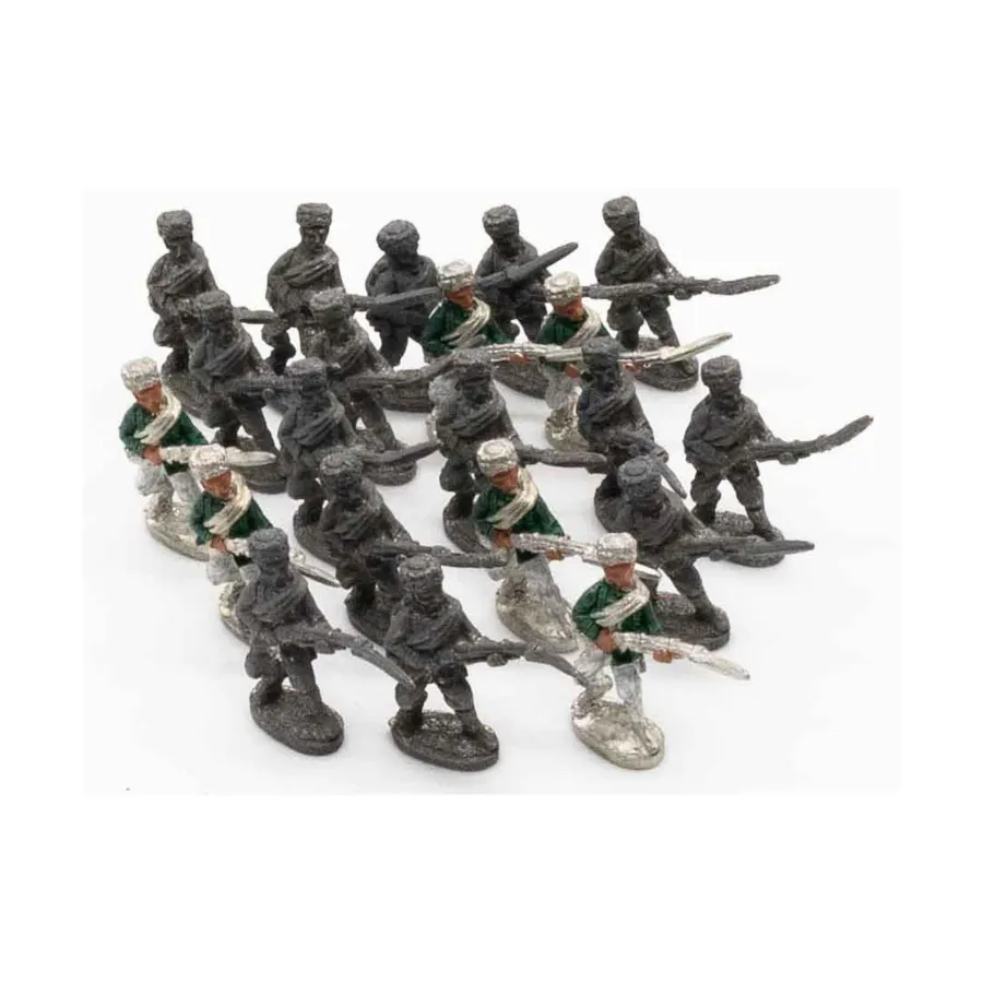 Русско-турецкая война Сборник русской пехоты №4, Historical Miniatures - Loose Miniatures (Rank and File Miniatures)
Русско-турецкая война Сборник русской пехоты №4, Historical Miniatures - Loose Miniatures (Rank and File Miniatures)