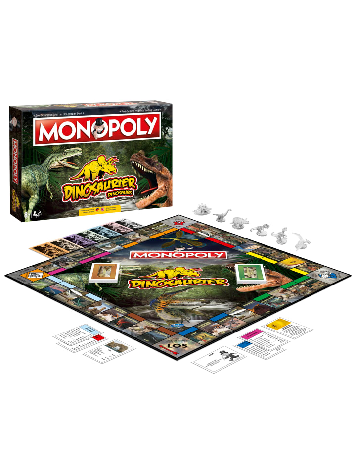Настольная игра «Монополия: Динозавры» в красочном исполнении
Настольная игра «Монополия: Динозавры» в красочном исполнении