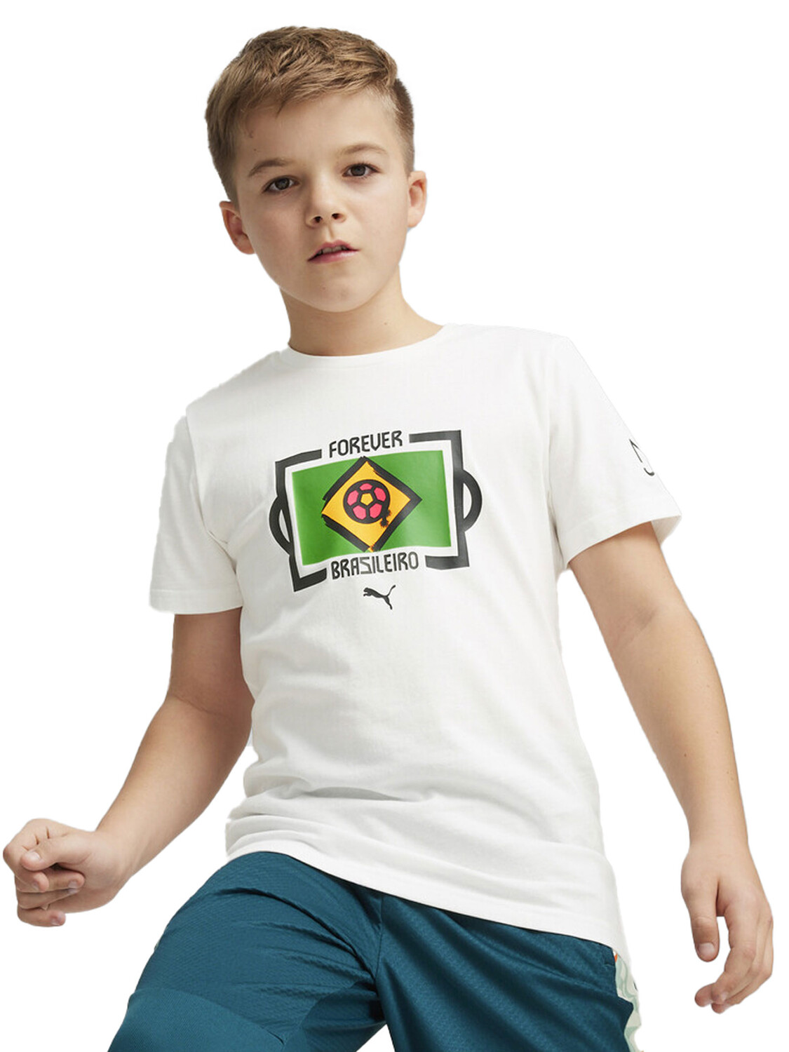Футболка t-shirt ney per bambini Puma, белый 
Футболка t-shirt ney per bambini Puma, белый