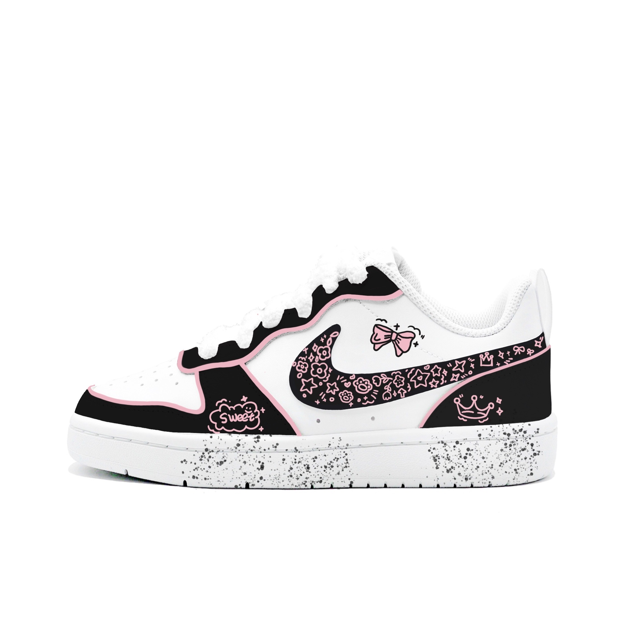 Nike Court Borough Dark Night Dessert Garden, Gabbe Manufacturing низкие детские скейтбординг кроссовки Black Pink Kids'
Nike Court Borough Dark Night Dessert Garden, Gabbe Manufacturing низкие детские скейтбординг кроссовки Black Pink Kids'