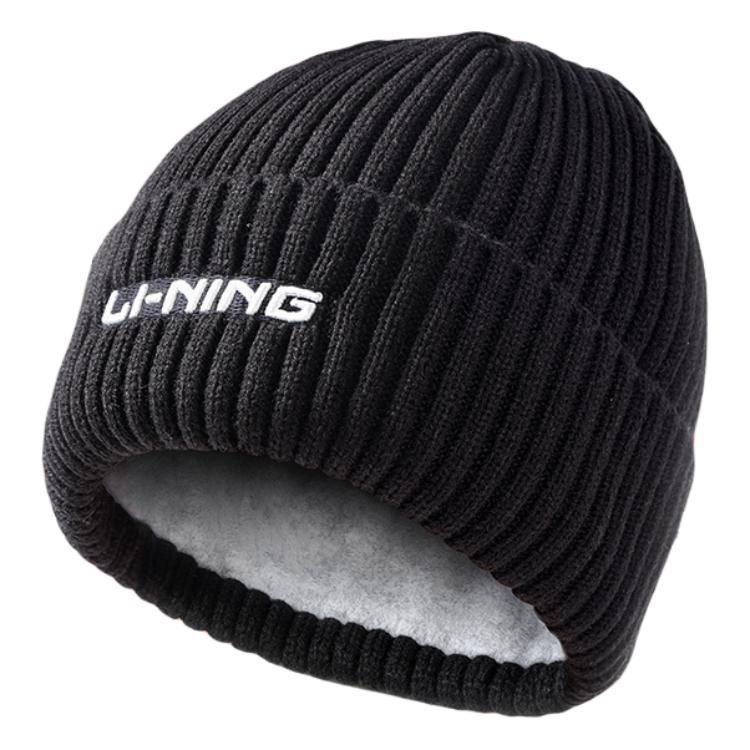 LINING Трикотажная шапка унисекс разноцветная, Black
LINING Трикотажная шапка унисекс разноцветная, Black